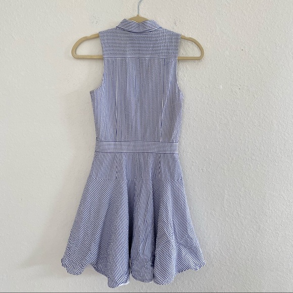 A/X Armani Exchange Button front Striped Dress 0 - Picture 5 of 13